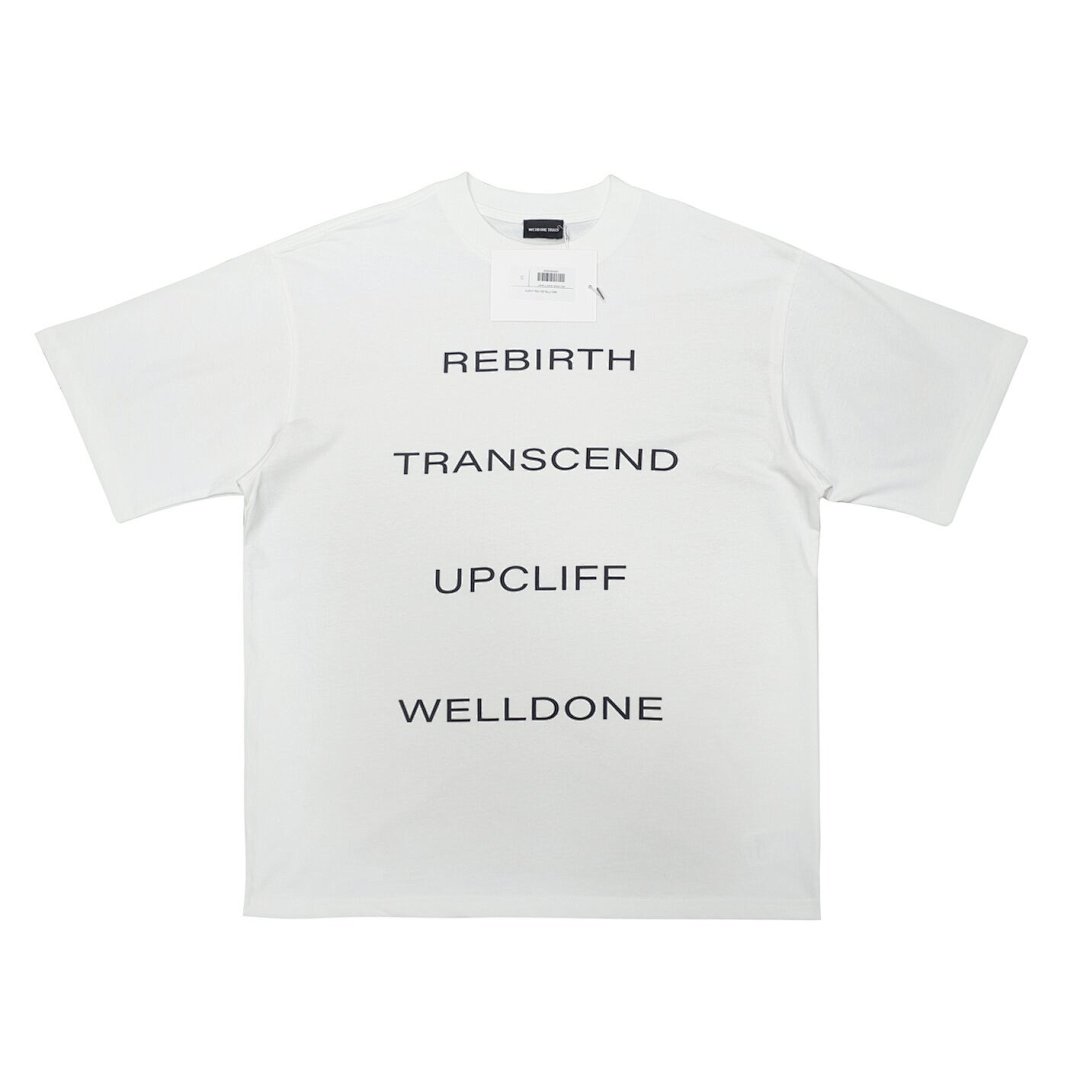 We11 Done T-Shirt Style 120 detail view 7