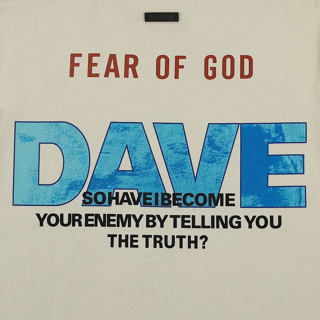 Fear of God T-Shirt Style 141 detail view 3