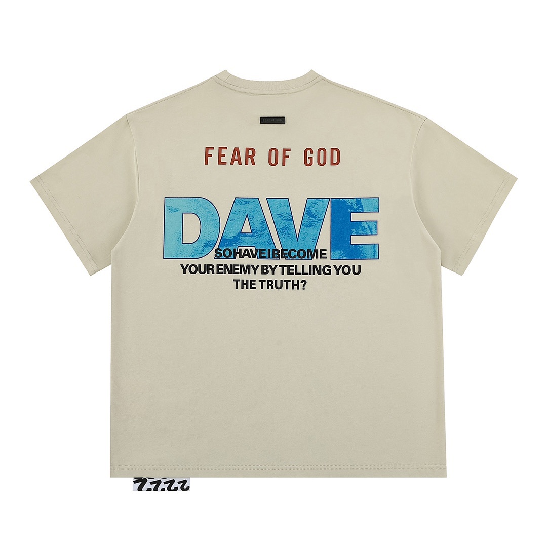 Fear of God T-Shirt Style 141 detail view 7