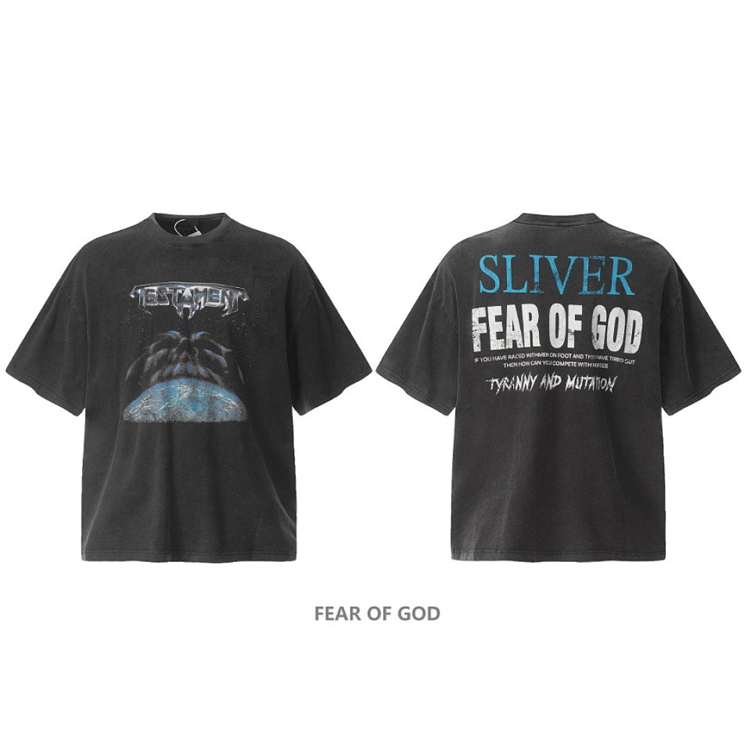 Fear of God T-Shirt Style 163 detail view 2