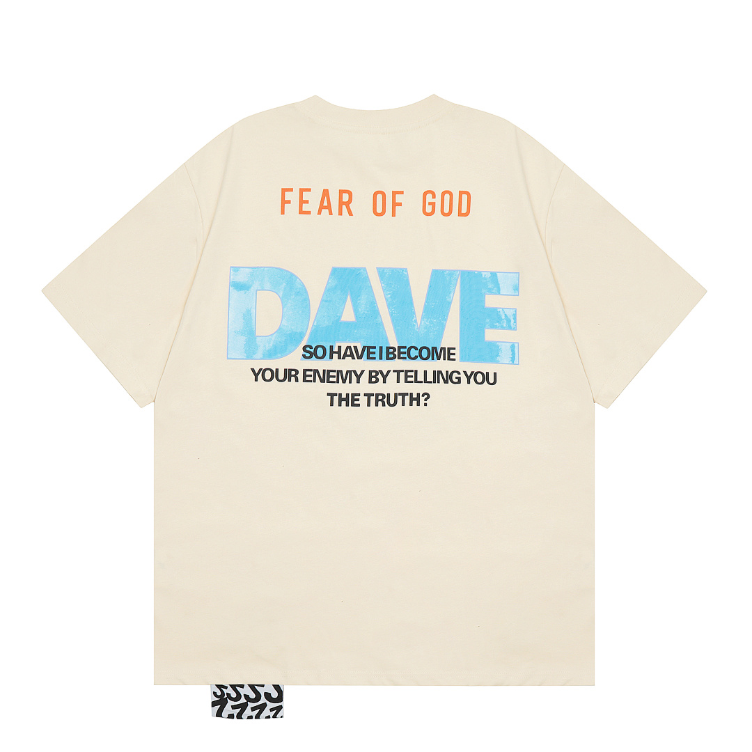 Fear of God T-Shirt Style 228 detail view 1