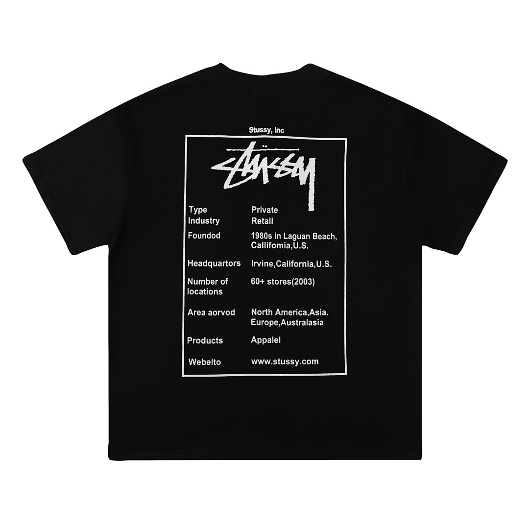 Stussy T-Shirt Style 086 detail view 2