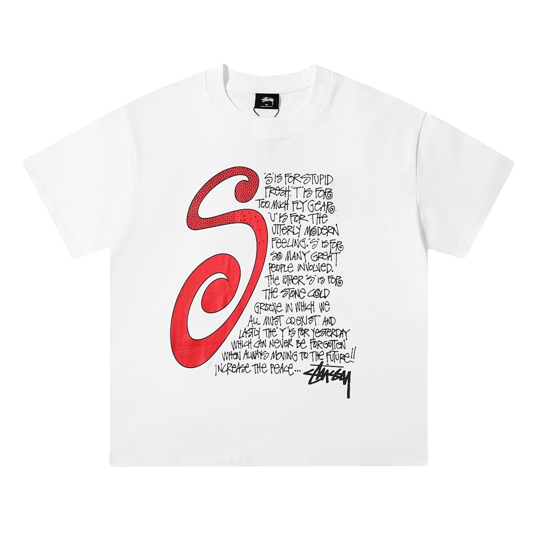Stussy T-Shirt Style 095 detail view 2
