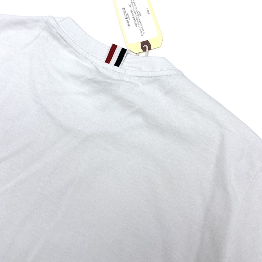 Thom Browne B T-Shirt detail view 3