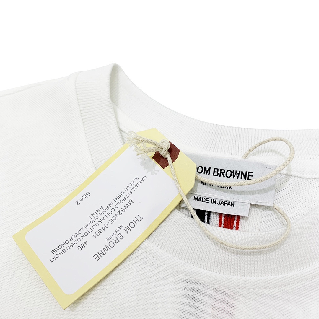 Thom Browne T-Shirt Style 002 detail view 2