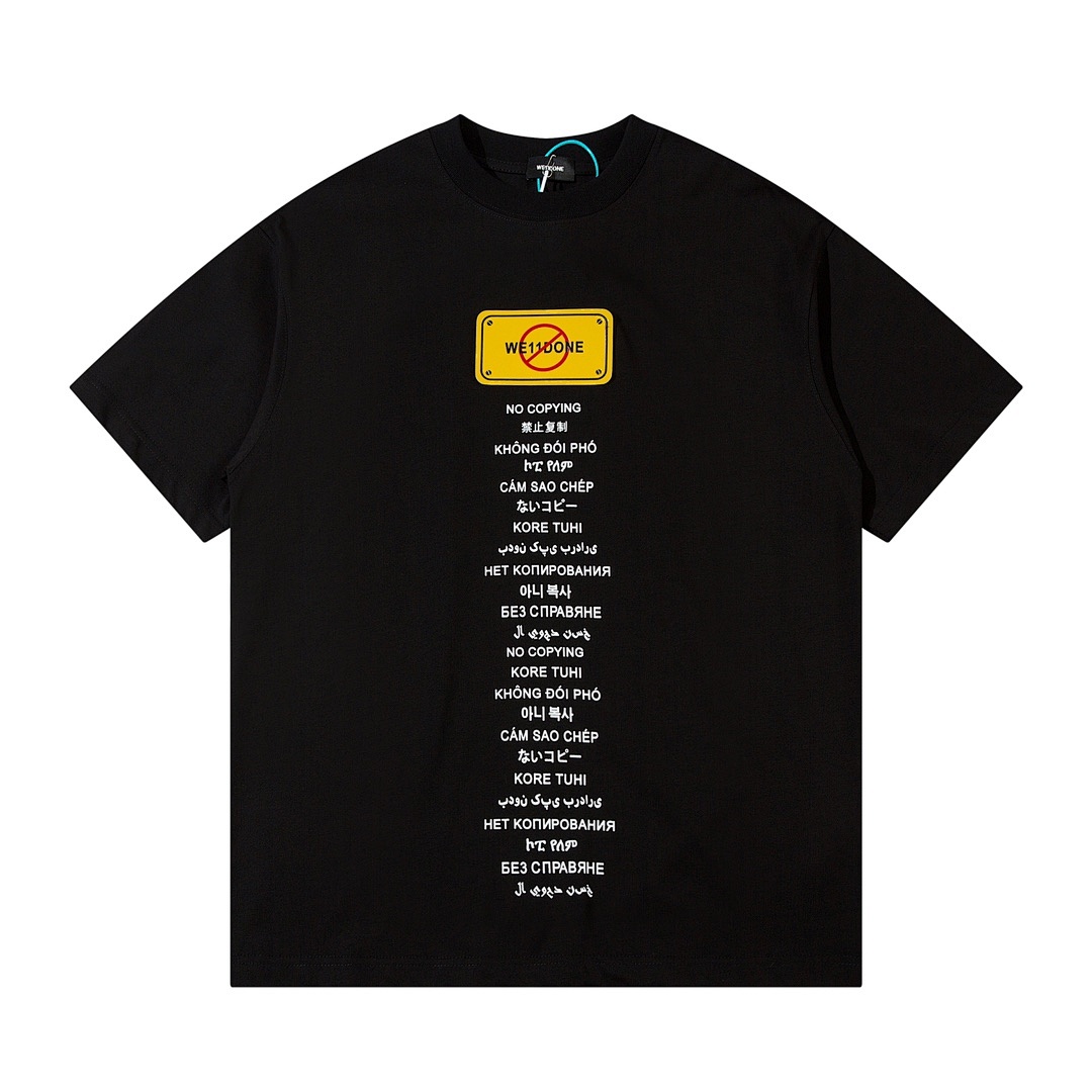 We11 Done T-Shirt Style 122 main view