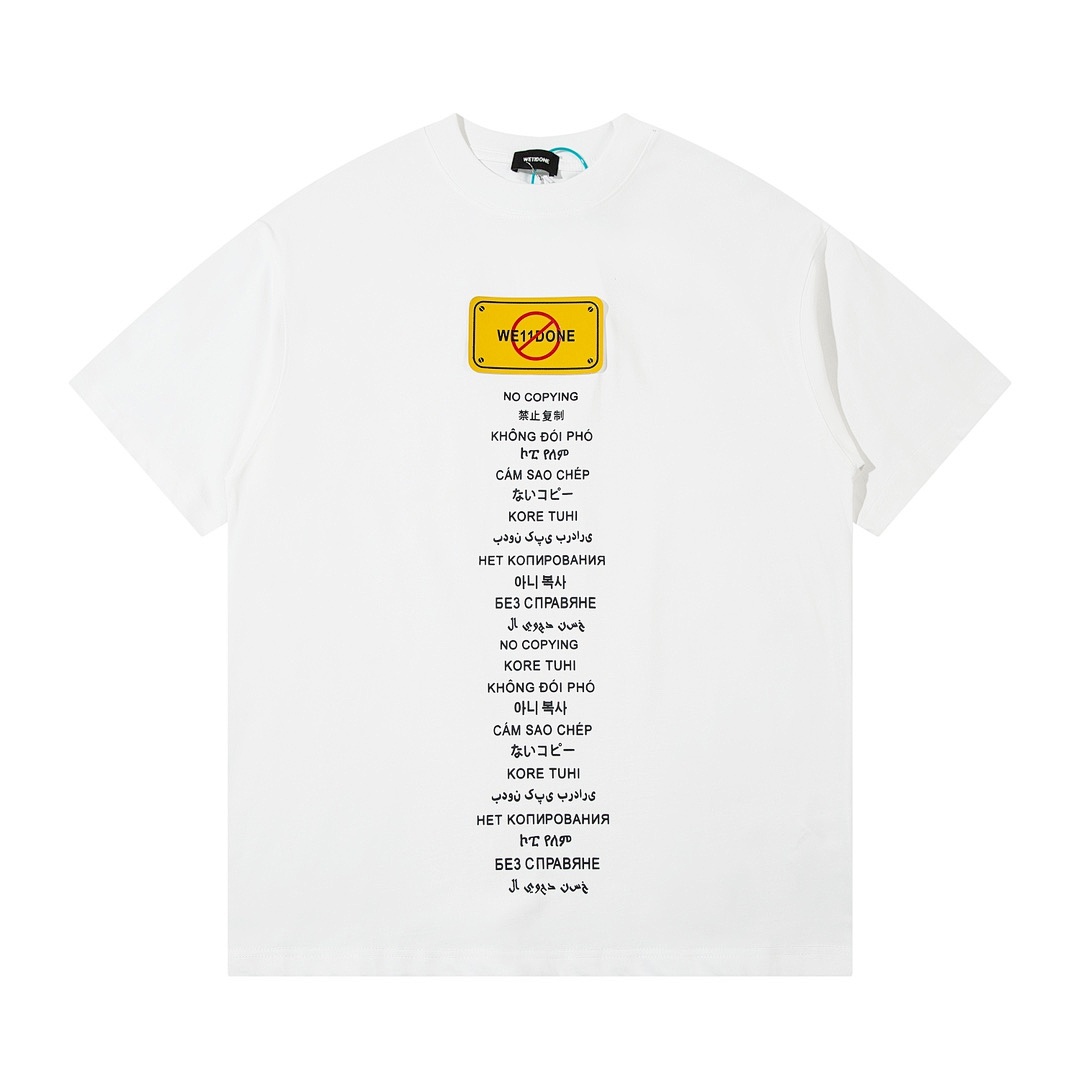 We11 Done T-Shirt Style 122 detail view 1