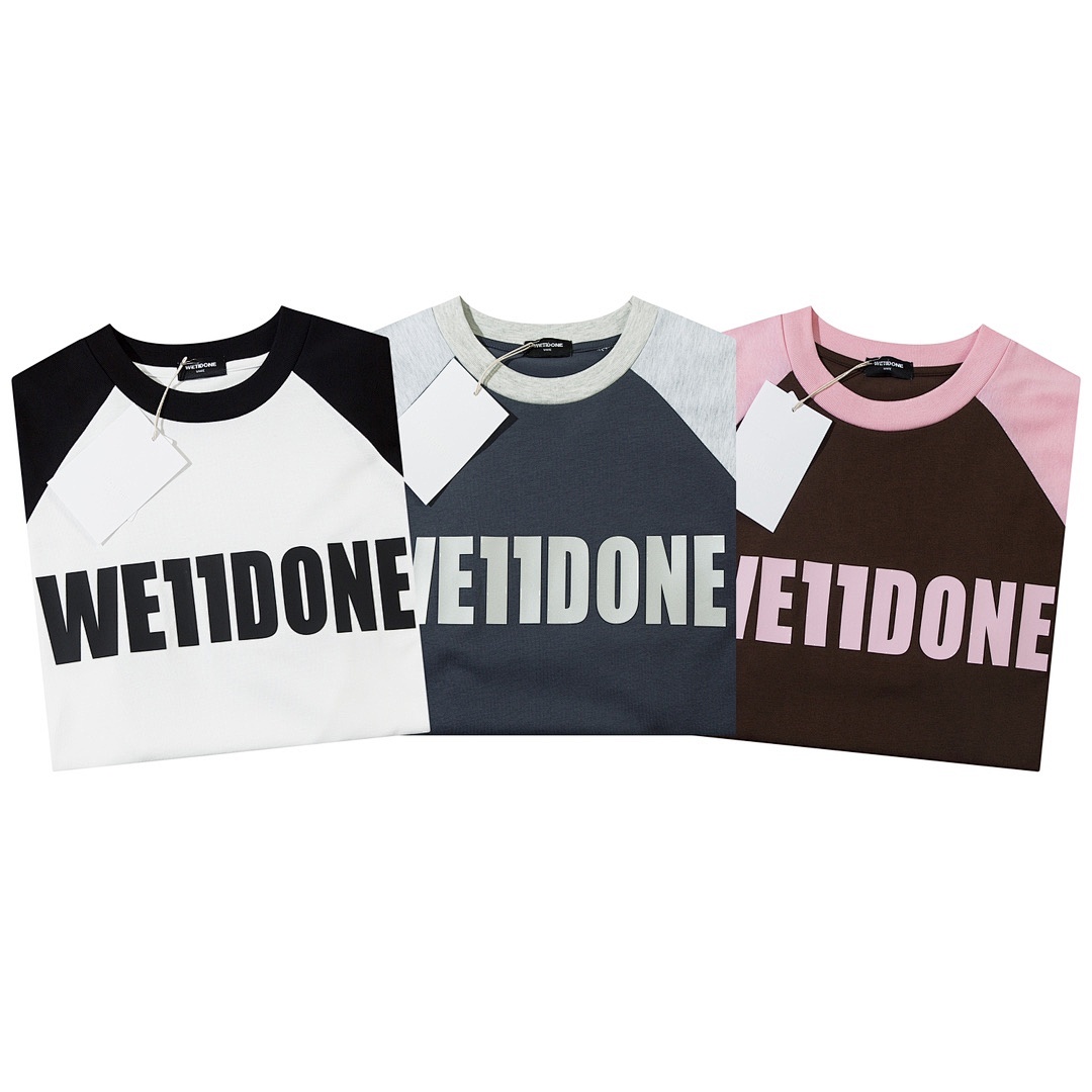 We11 Done T-Shirt Style 150 main view