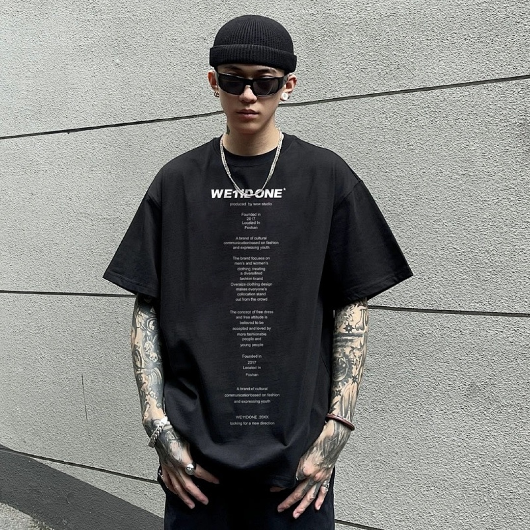 We11 Done T-Shirt Style 160 main view