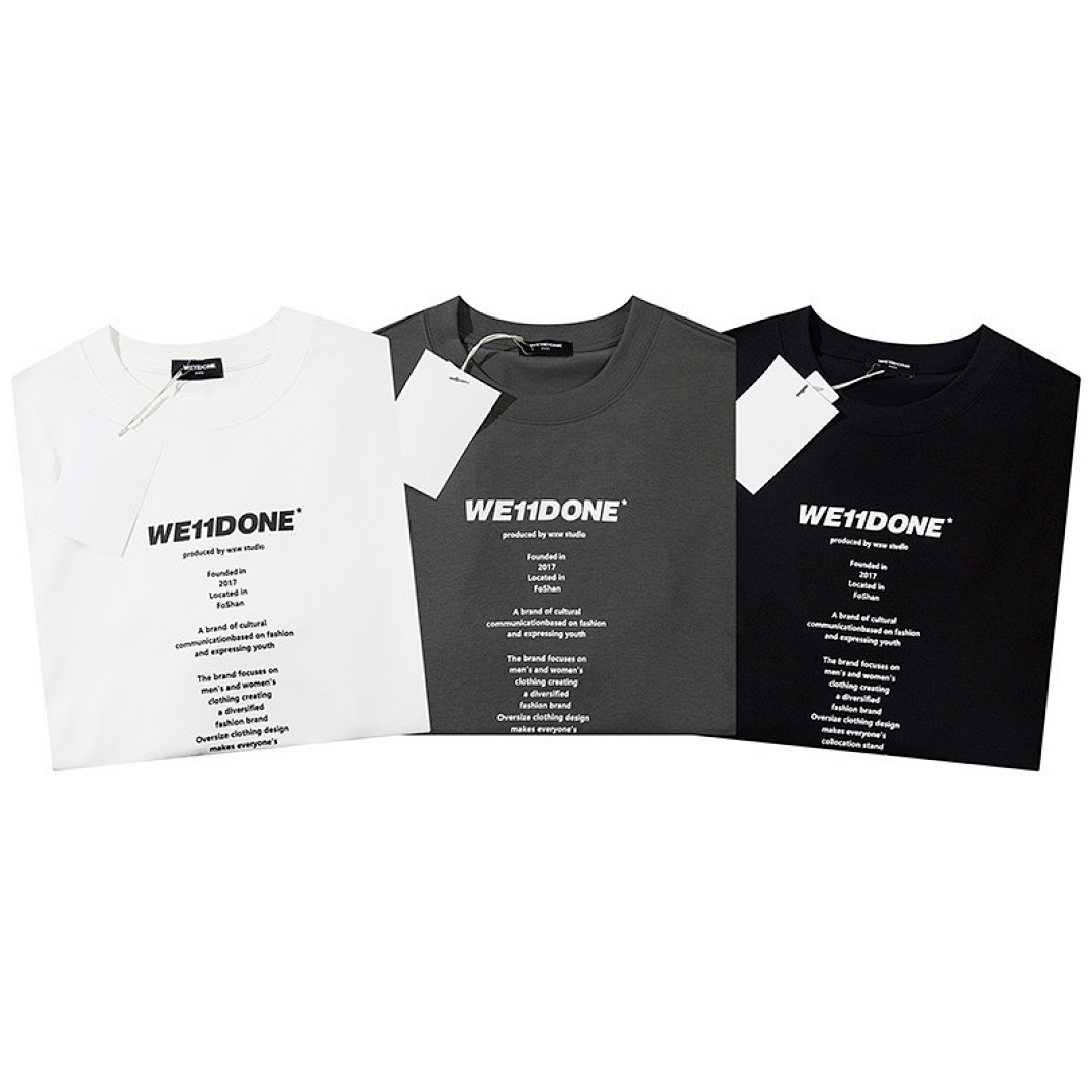 We11 Done T-Shirt Style 160 detail view 1