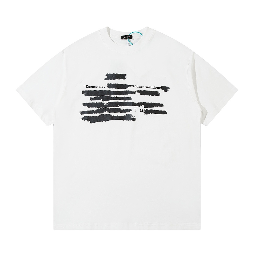 We11 Done T-Shirt Style 172 detail view 2