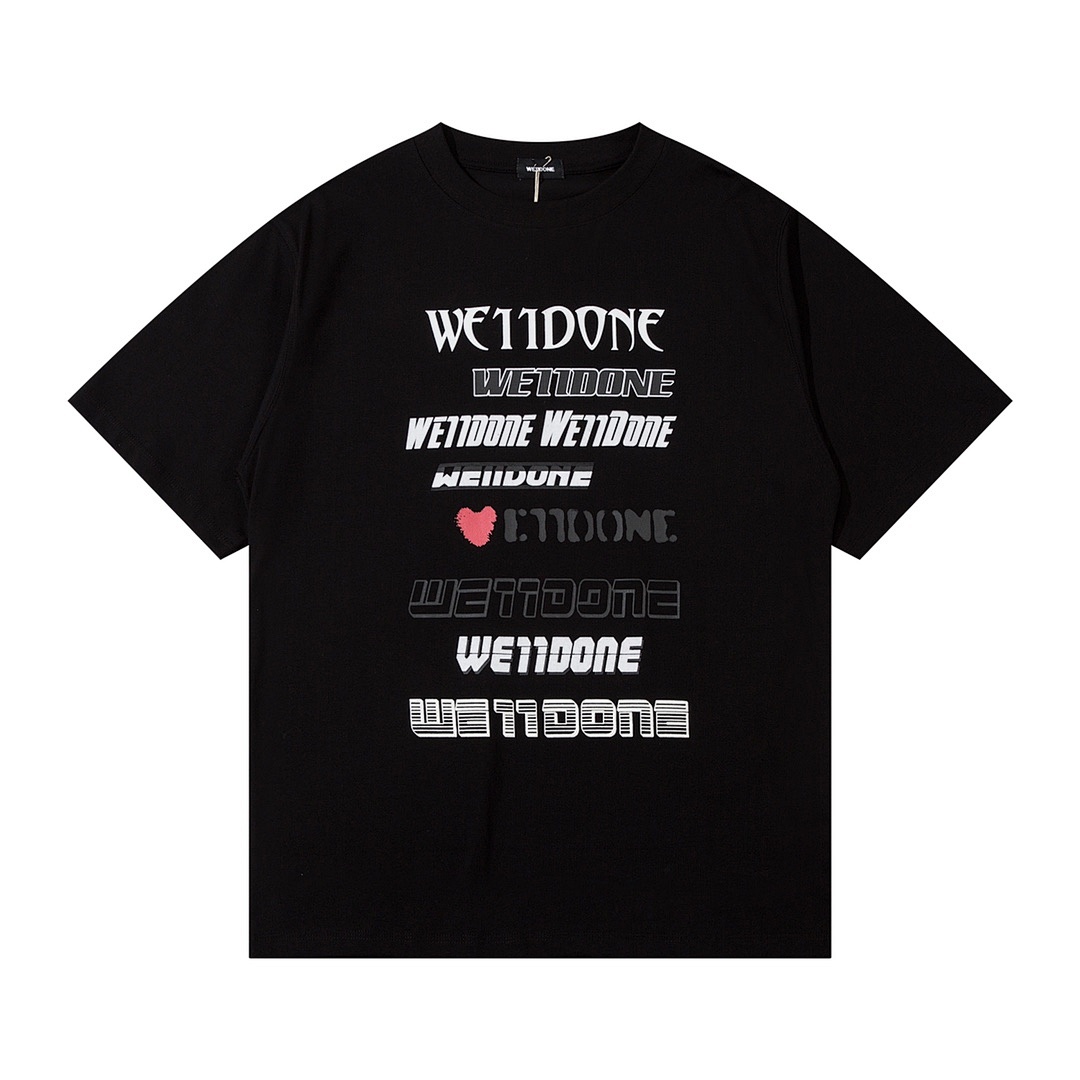 We11 Done T-Shirt Style 206 main view