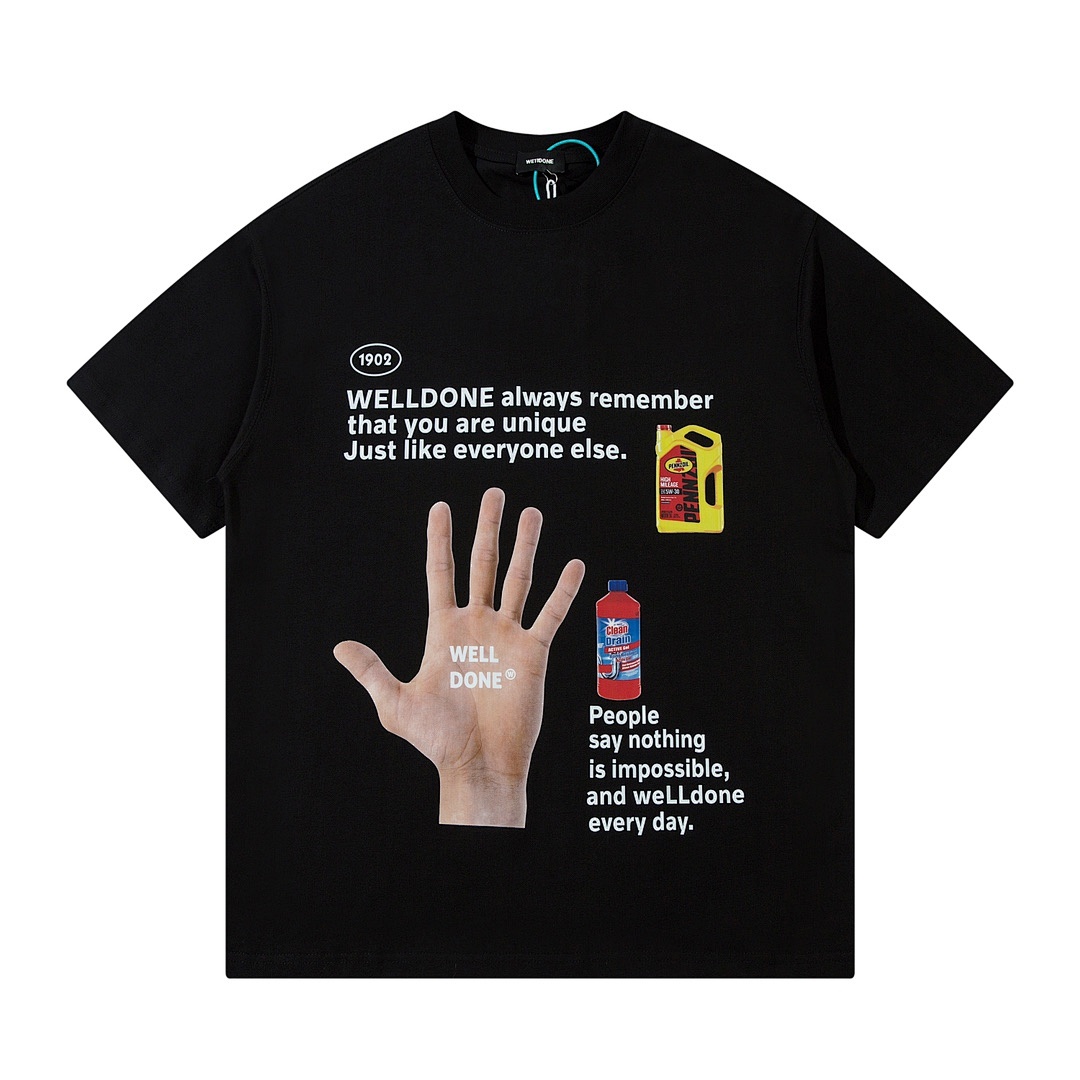 We11 Done T-Shirt Style 229 main view