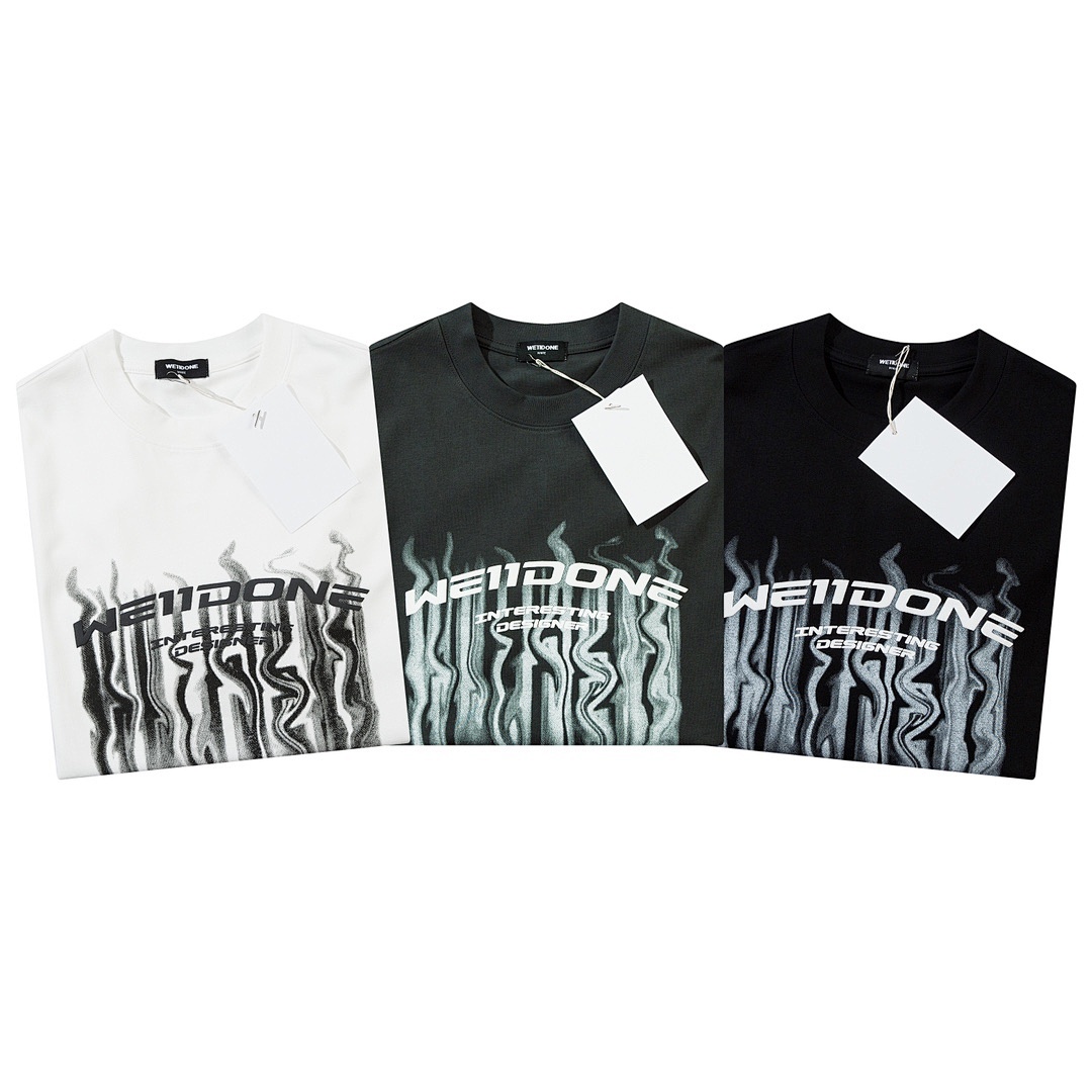 We11 Done T-Shirt Style 232 detail view 2