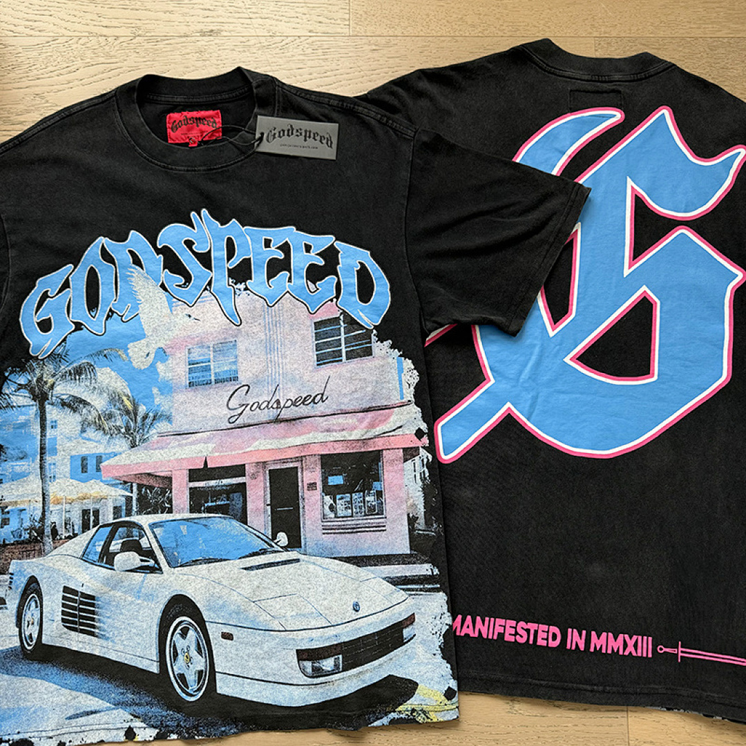 God Speed T-Shirt Style 052 detail view 2