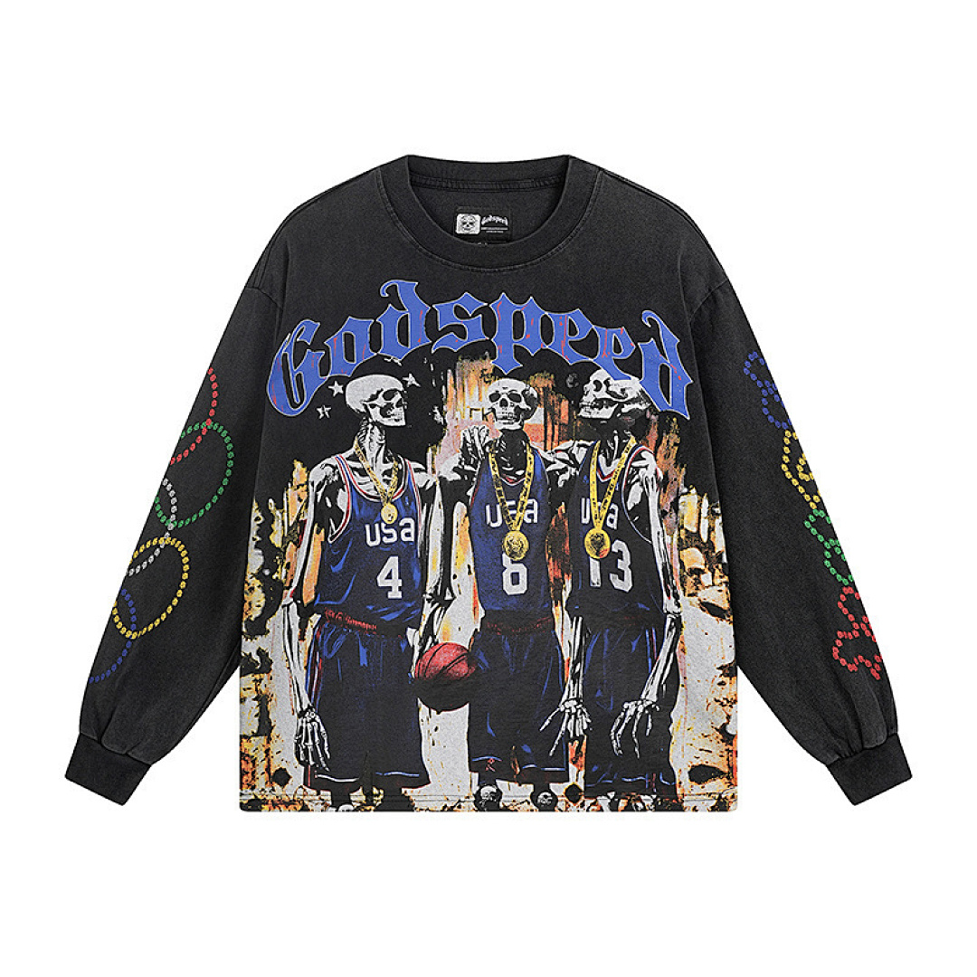 God Speed T-Shirt Style 078 detail view 3