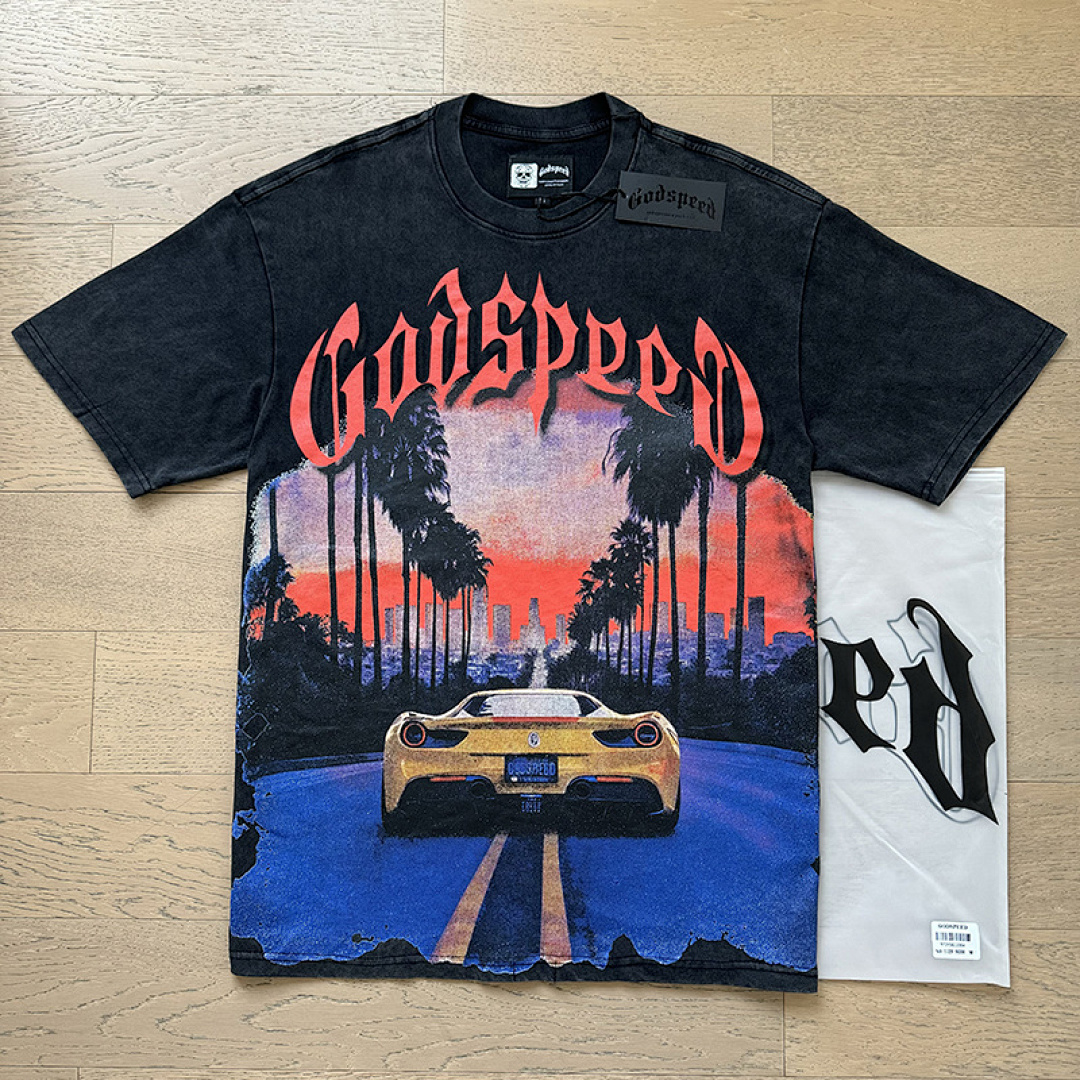 God Speed T-Shirt Style 100 detail view 3