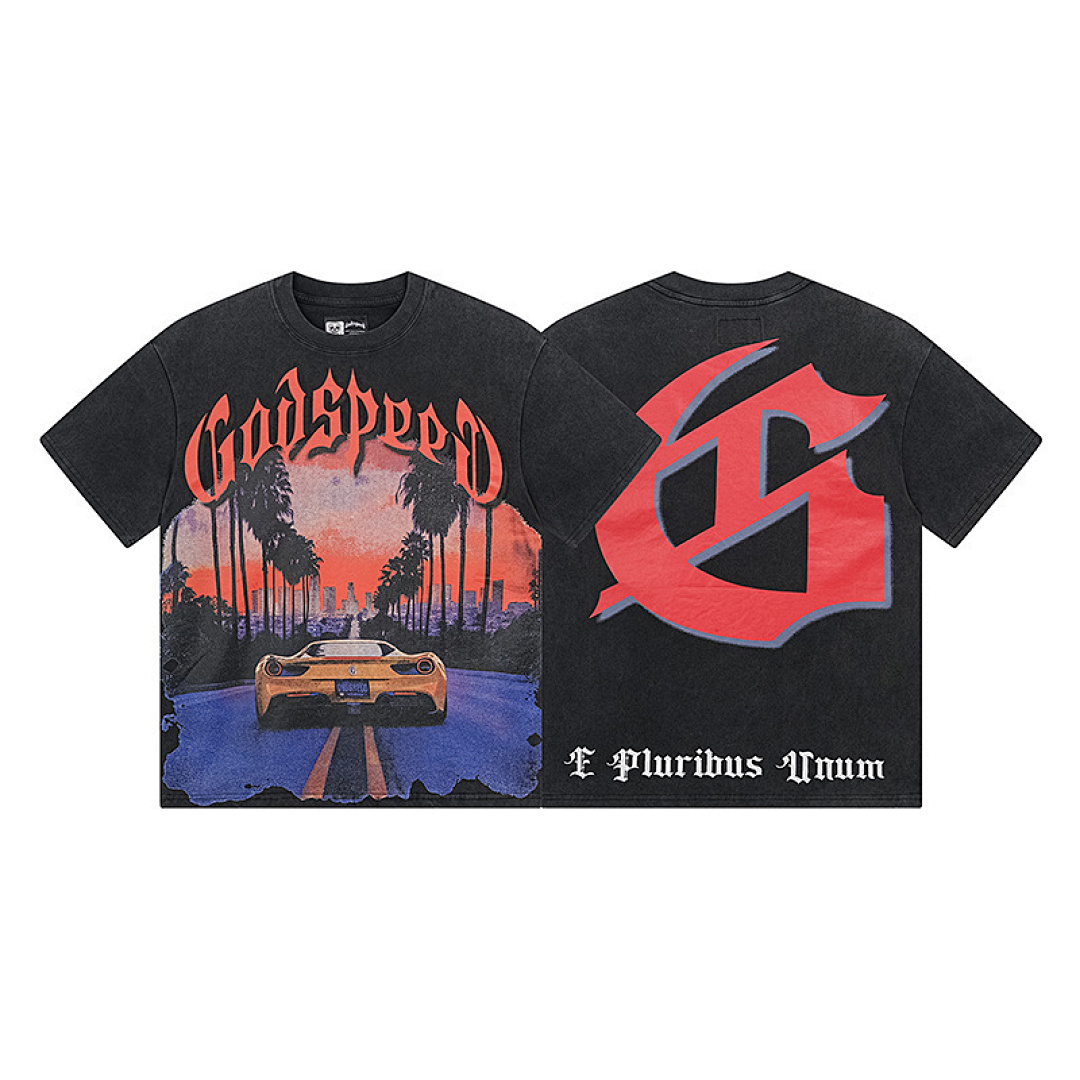 God Speed T-Shirt Style 100 detail view 4