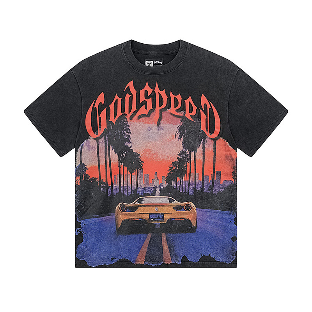 God Speed T-Shirt Style 100 detail view 5