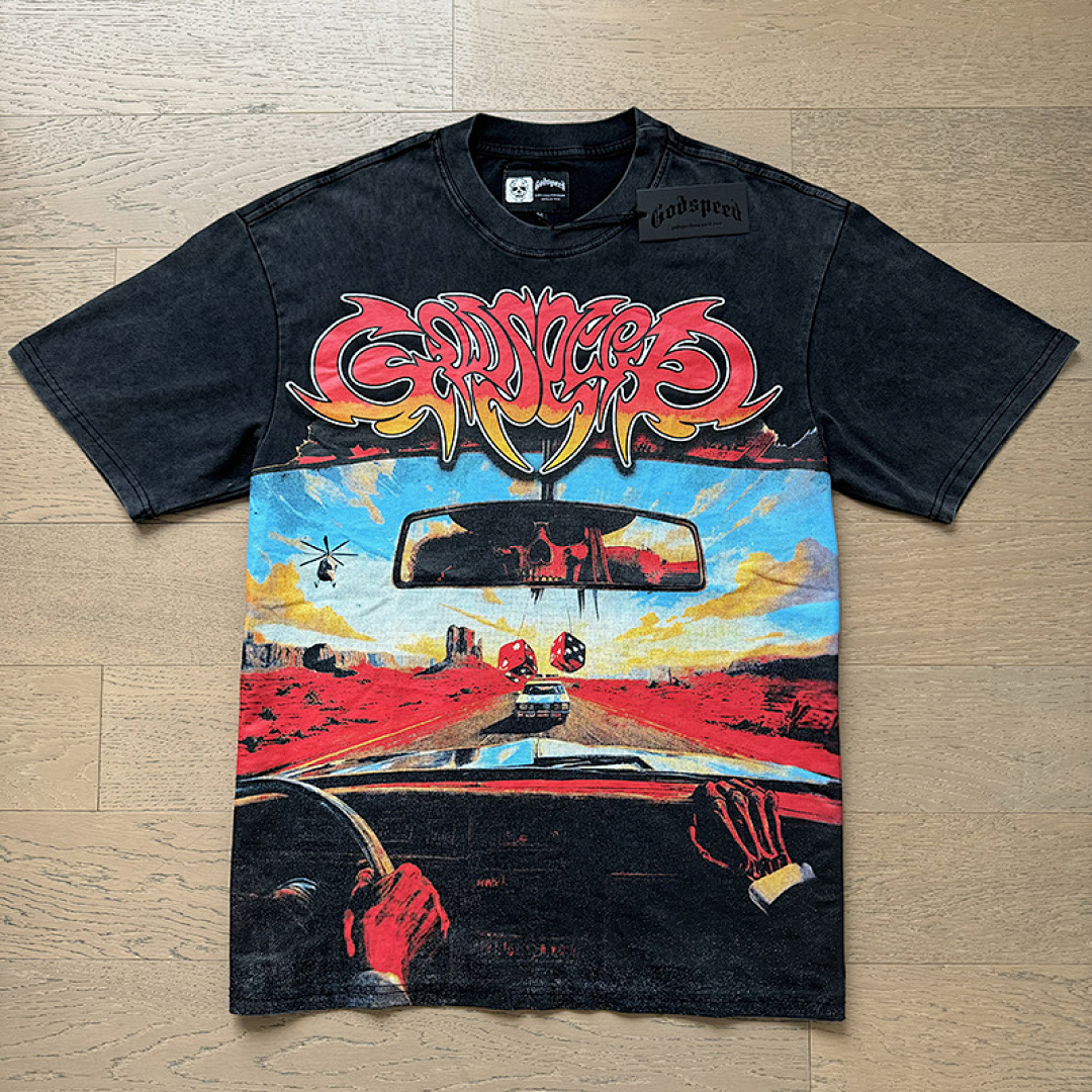 God Speed T-Shirt Style 107 detail view 1
