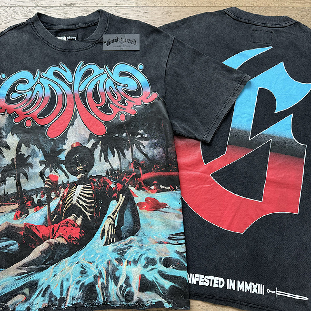 God Speed T-Shirt Style 124 detail view 2