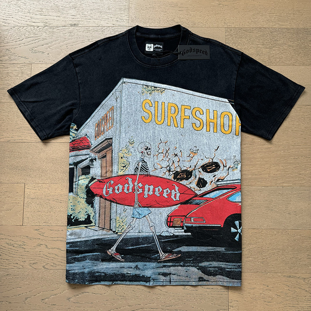 God Speed T-Shirt Style 125 detail view 1