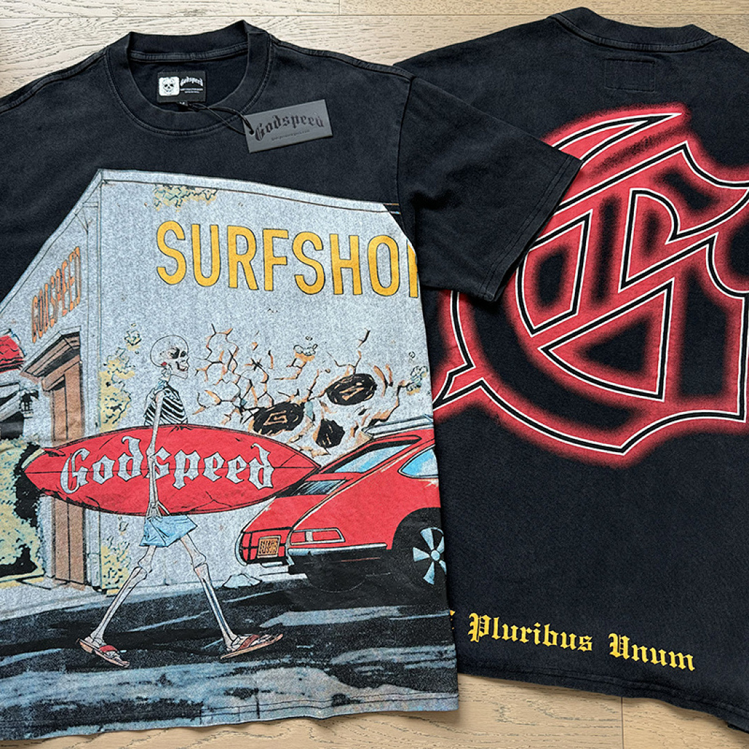 God Speed T-Shirt Style 125 detail view 2