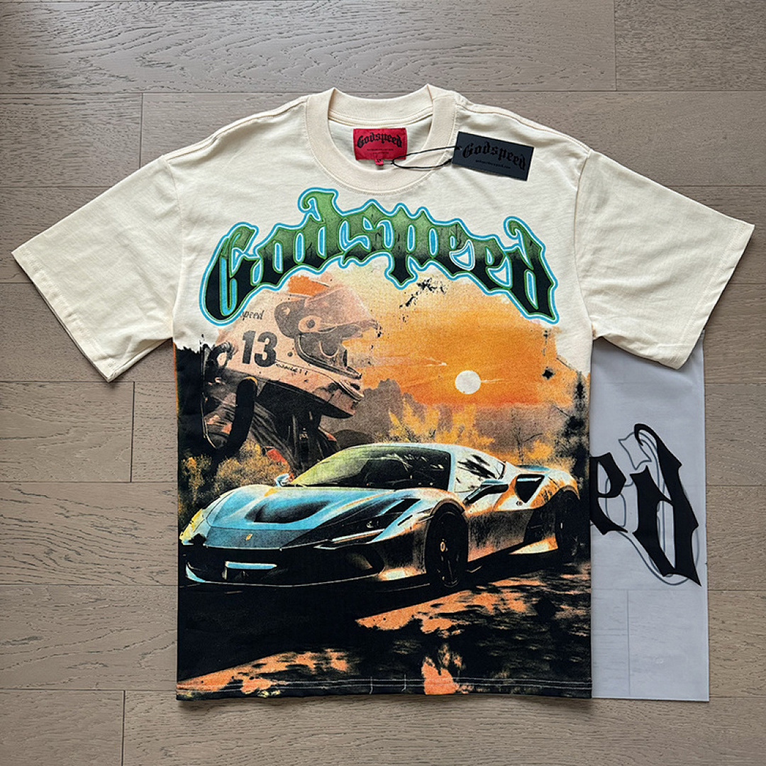 God Speed T-Shirt Style 132 detail view 2
