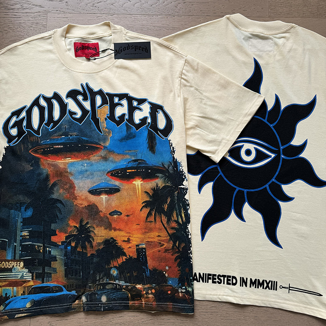 God Speed T-Shirt Style 173 detail view 2