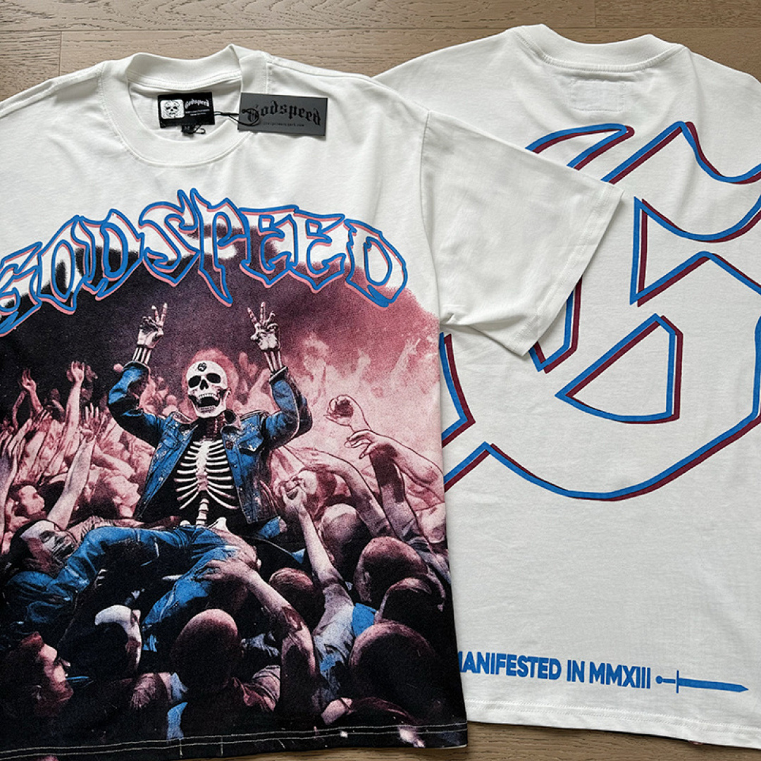 God Speed T-Shirt Style 180 detail view 2