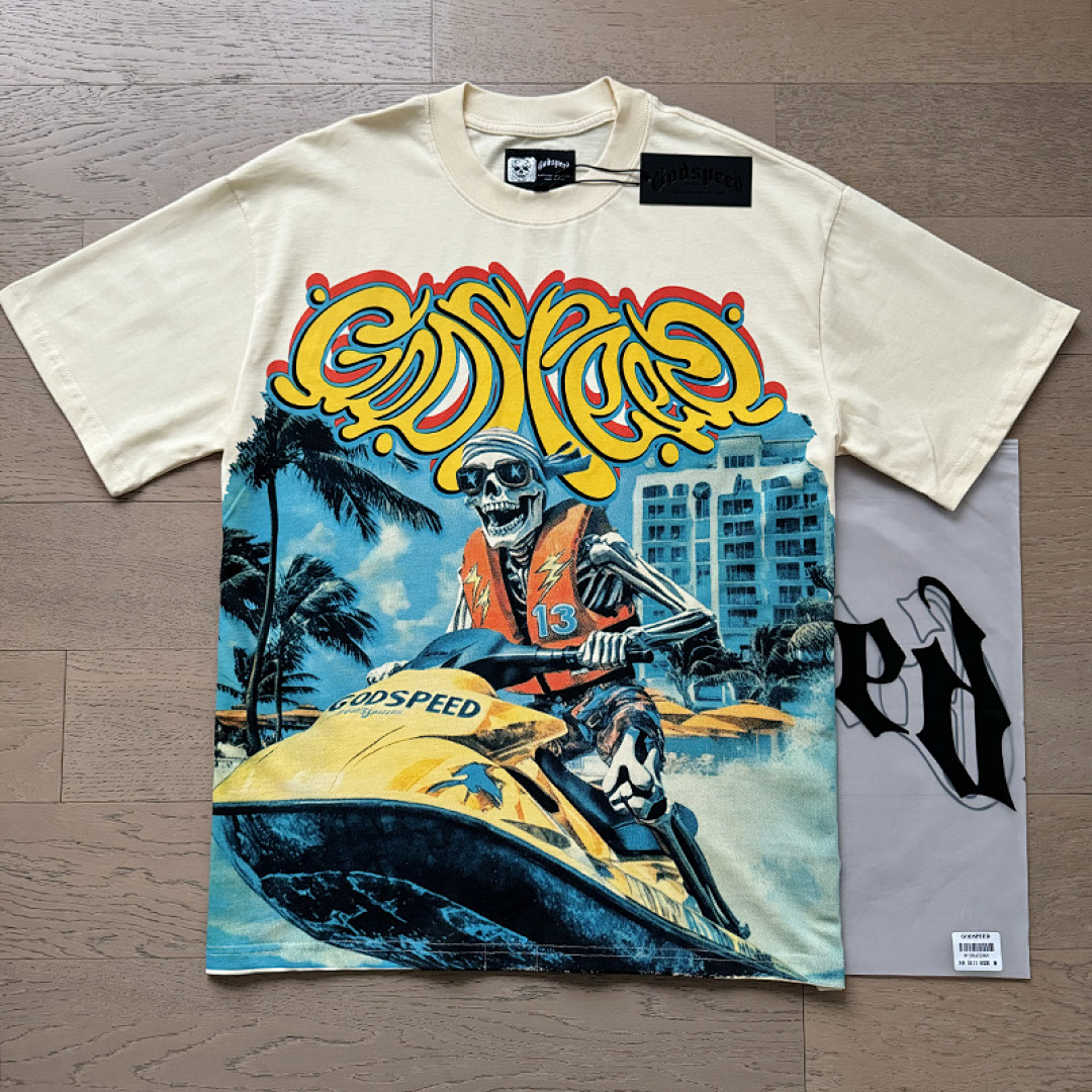 God Speed T-Shirt Style 200 detail view 2