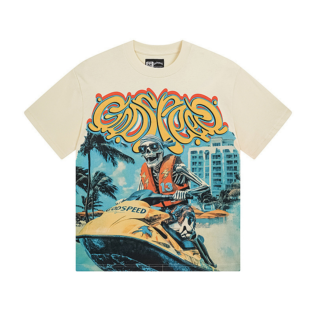 God Speed T-Shirt Style 200 detail view 3