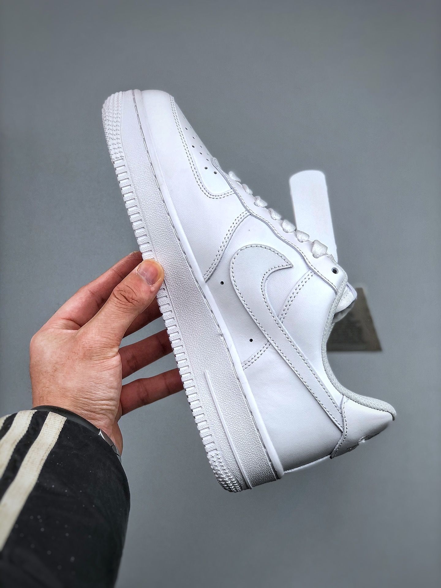 Nike Air Force 1 Casual Shoes White detail view 1