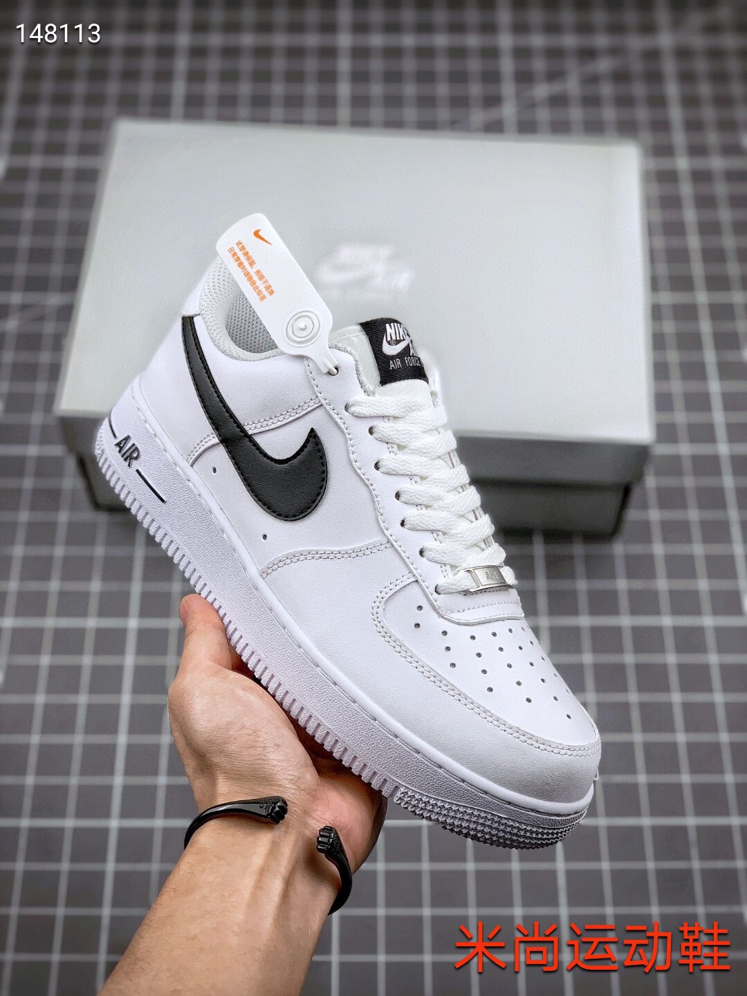 Nike Air Force 1 Slides Grey main view