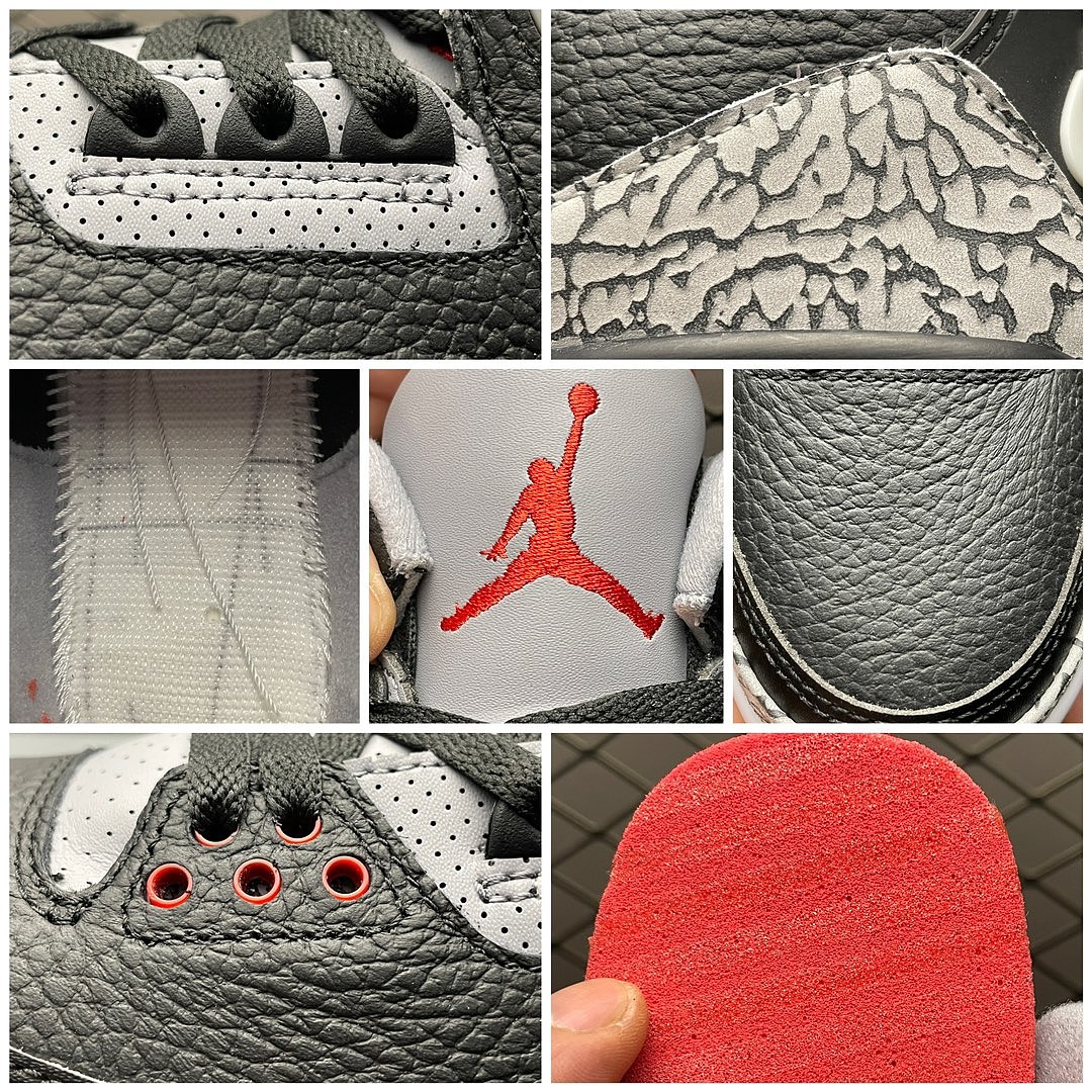 Nike Air Jordan 3 Casual Shoes Black main view